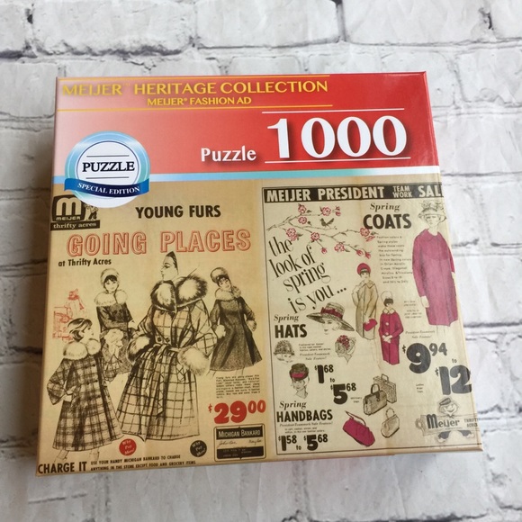 MEIJER Games Meijer Heritage Collection 00 Pc Puzzle Poshmark